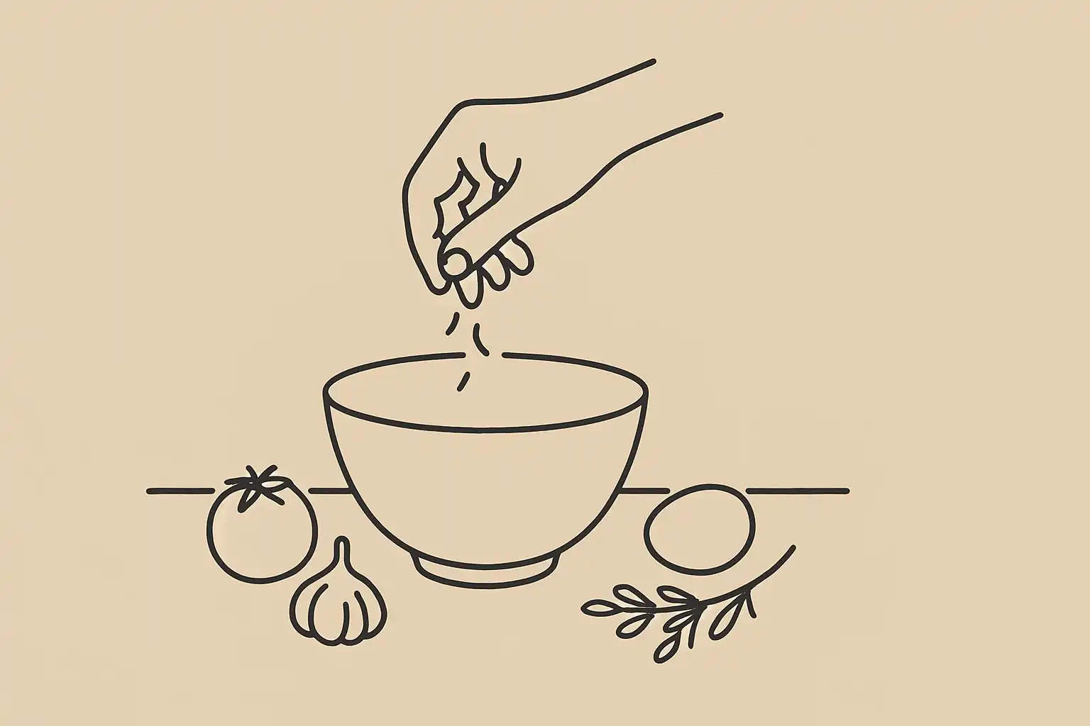 Mise en place soignée dans une cuisine de restaurant indépendant