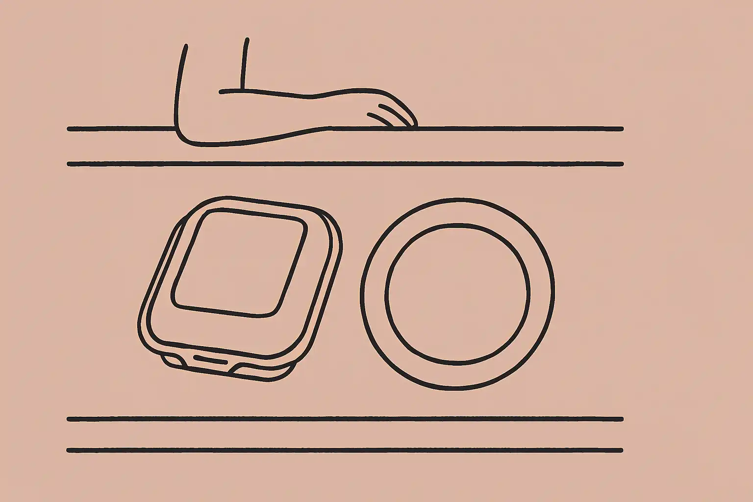 Un contenant de livraison et une assiette de restaurant côte à côte sur un comptoir de cuisine